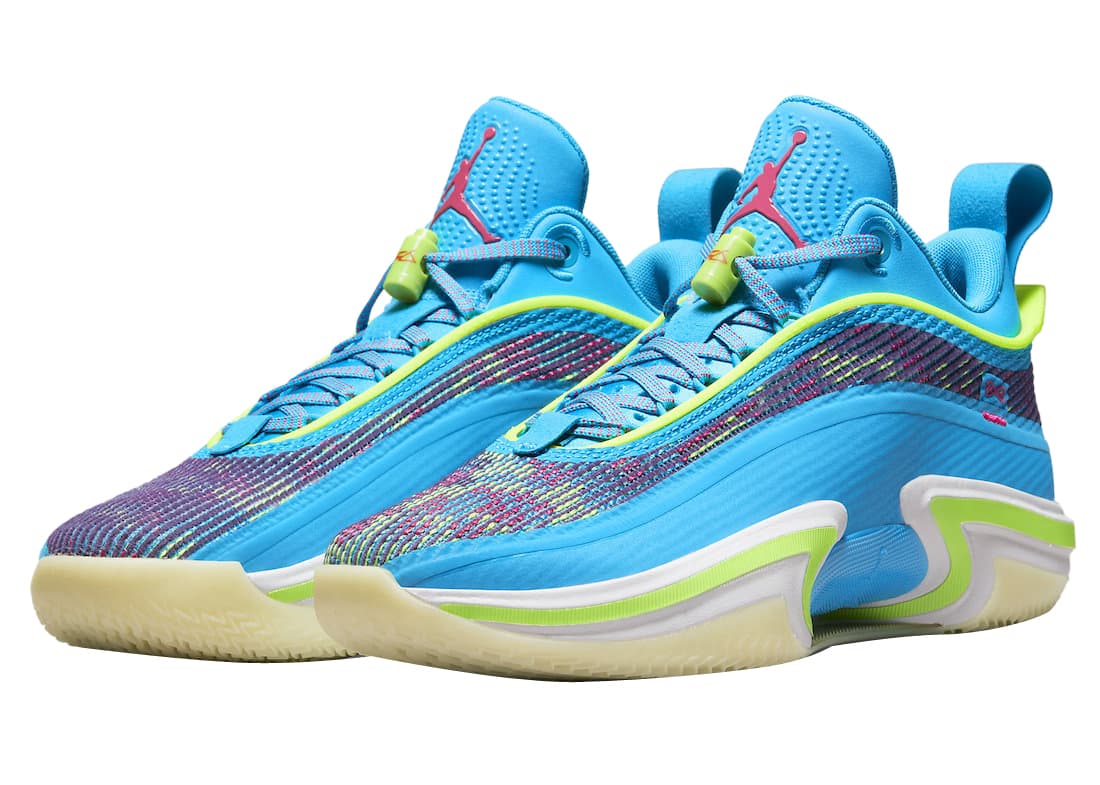 Luka Doncic x Jordan 36 Low 'Laser Blue'