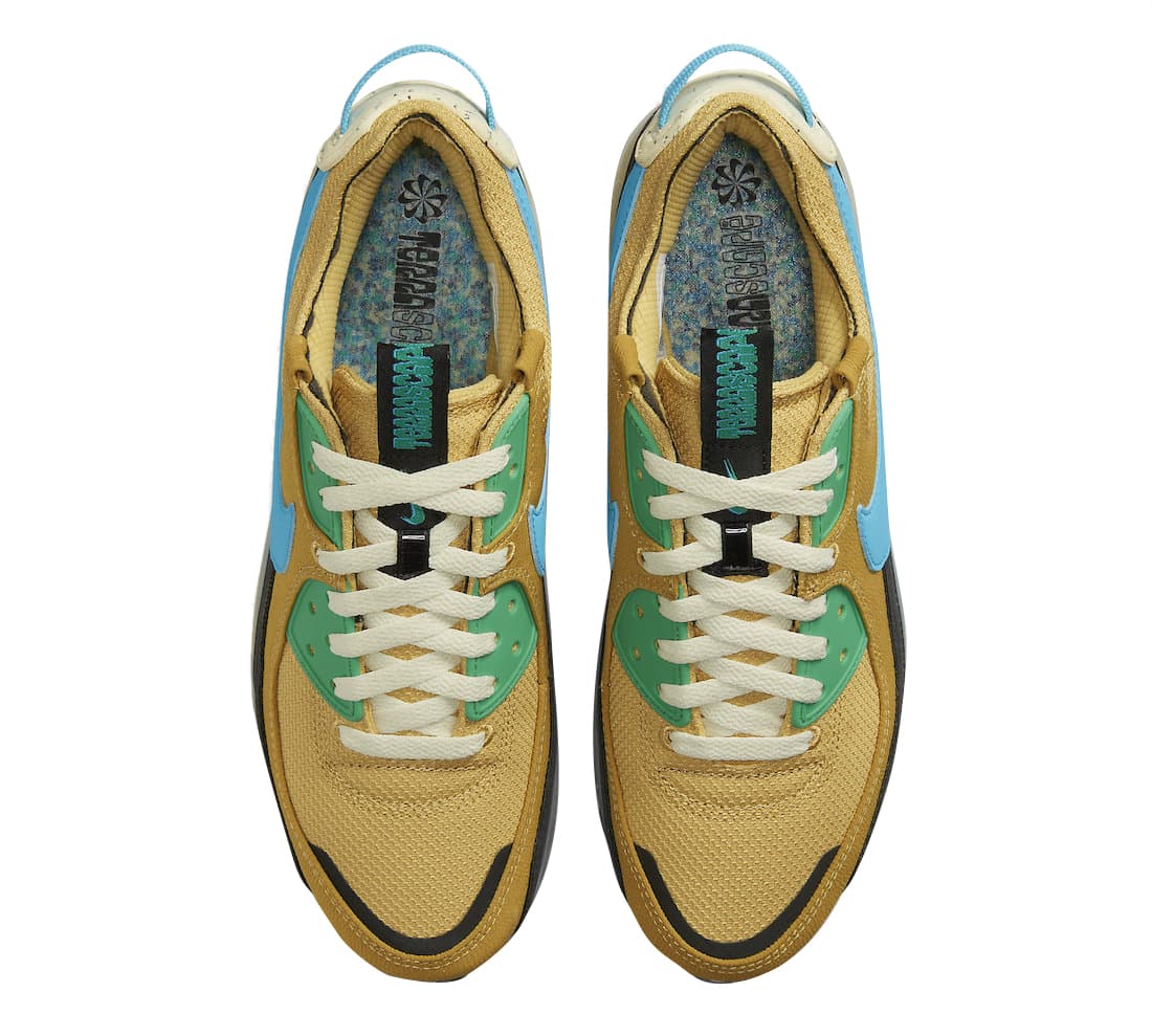 Air Max Terrascape 90 'Wheat Gold Blue Lightning'