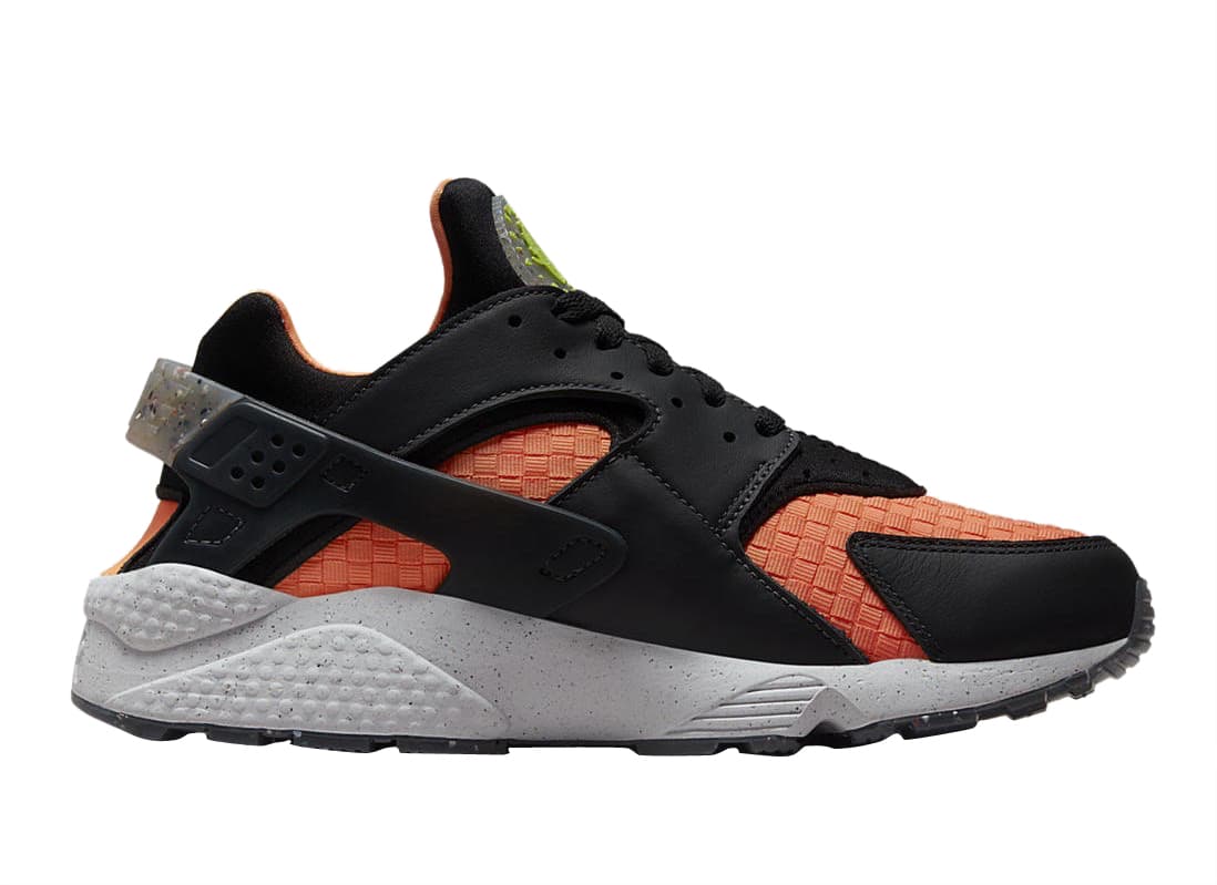 Air Huarache Crater Premium 'Black Atomic Orange'