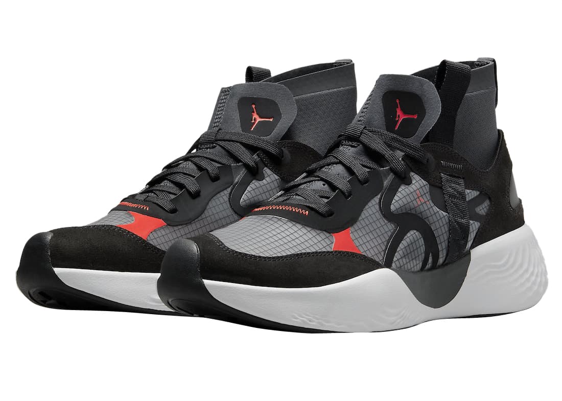 Jordan Delta 3 Mid 'Black Chile Red'