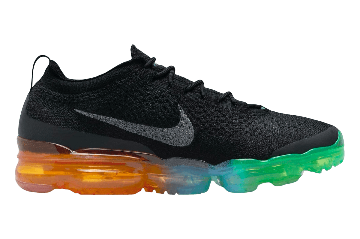 Air VaporMax 2023 Flyknit 'Black Green Strike Curry'