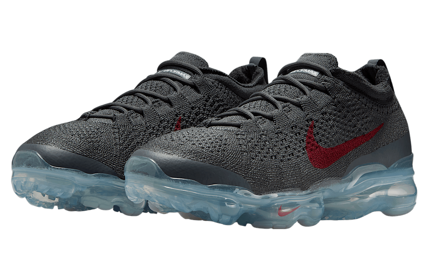 Air VaporMax 2023 Flyknit 'Dark Grey Gym Red'