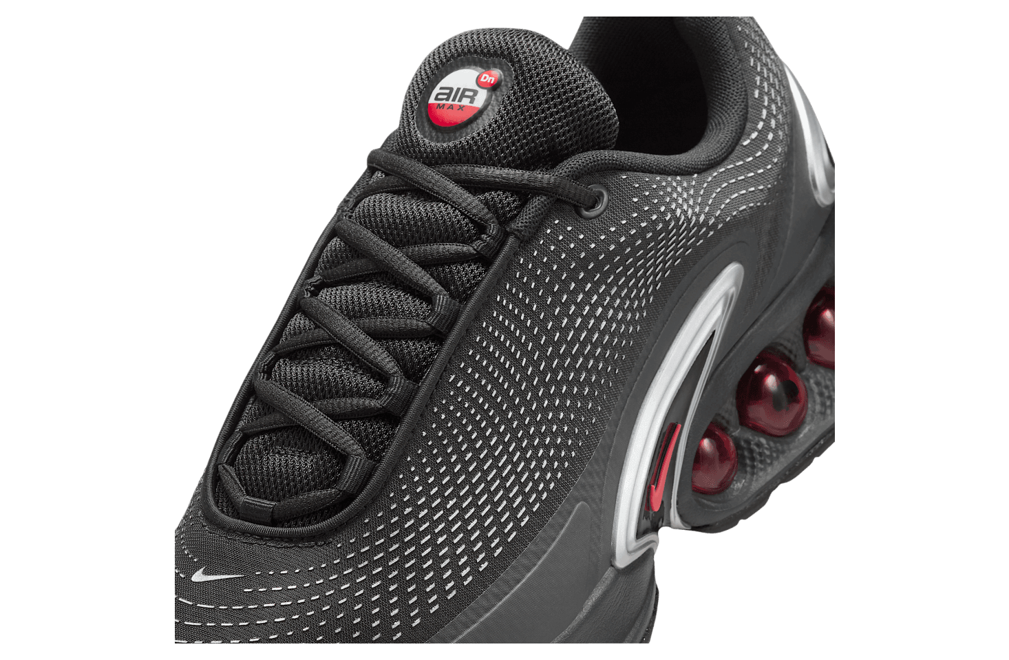 Air Max DN 'Black Metallic Silver Red'