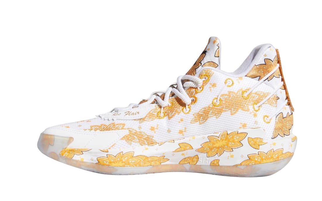 adidas Ric Flair x Dame 7 'White Gold Metallic'