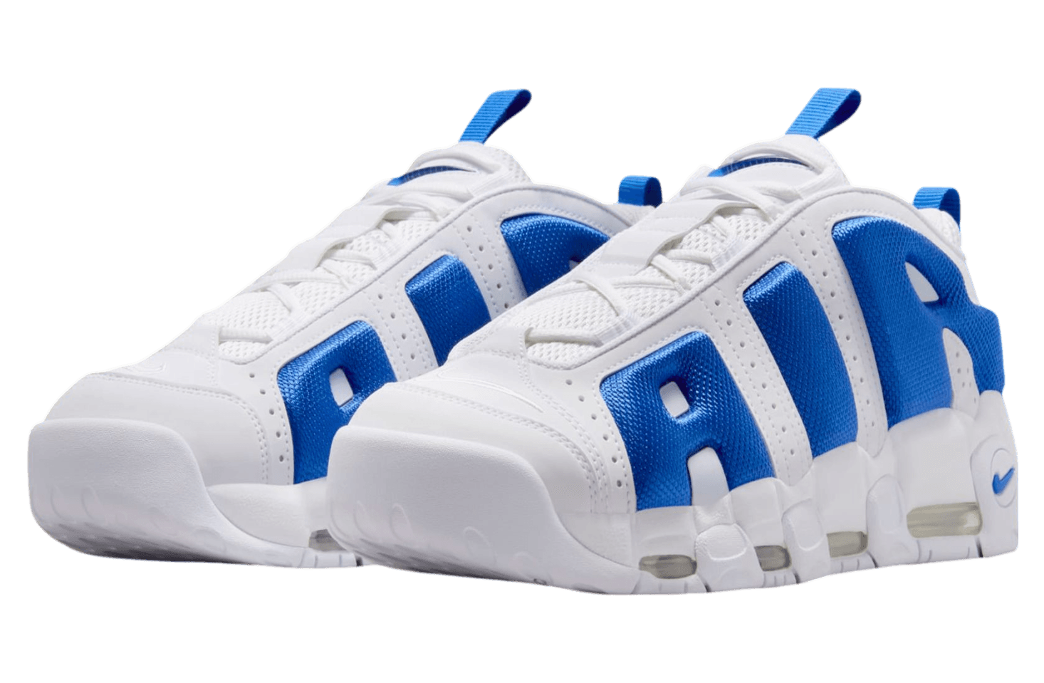 Air More Uptempo Low 'White Hyper Royal'