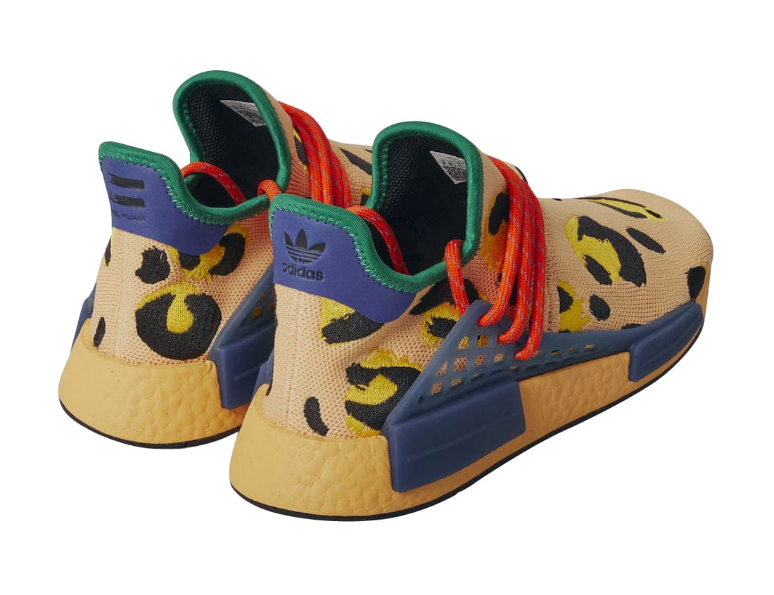 Pharrell x NMD Human Race 'Animal Print - Pulse Amber'