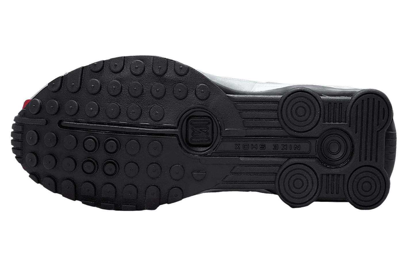 Shox R4 'Metallic Silver Black Team Crimson'