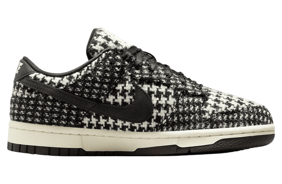 Harris Tweed x Dunk Low 'Black Phantom'