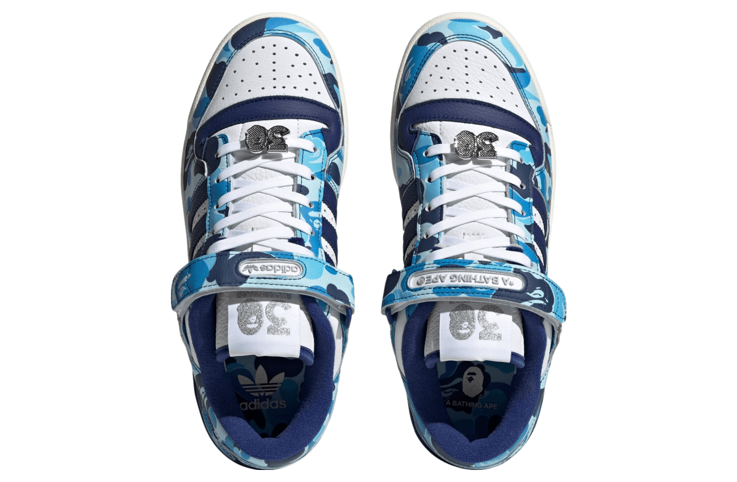 BAPE x Forum Low 84 '30th Anniversary - Blue'