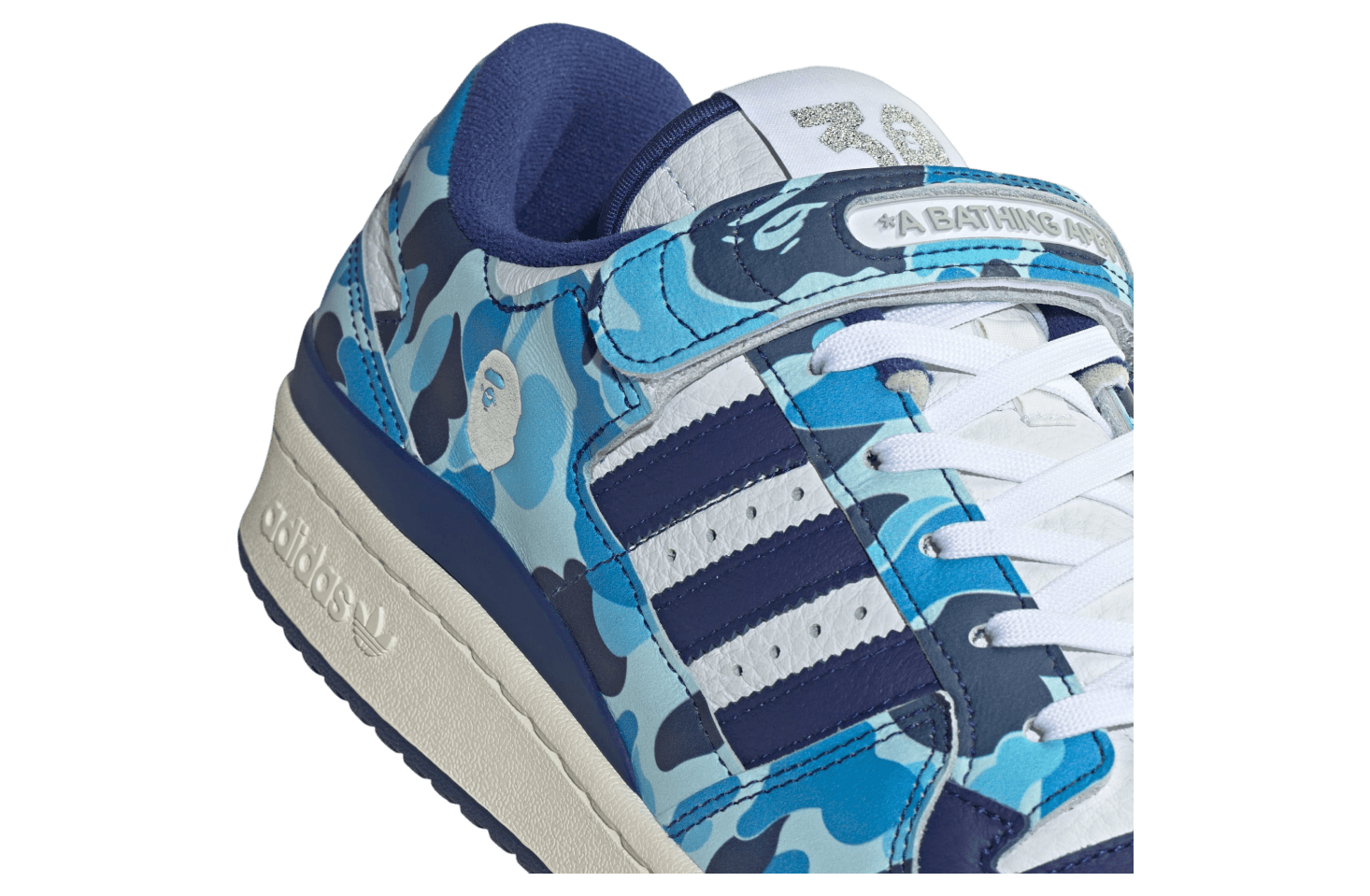 BAPE x Forum Low 84 '30th Anniversary - Blue'