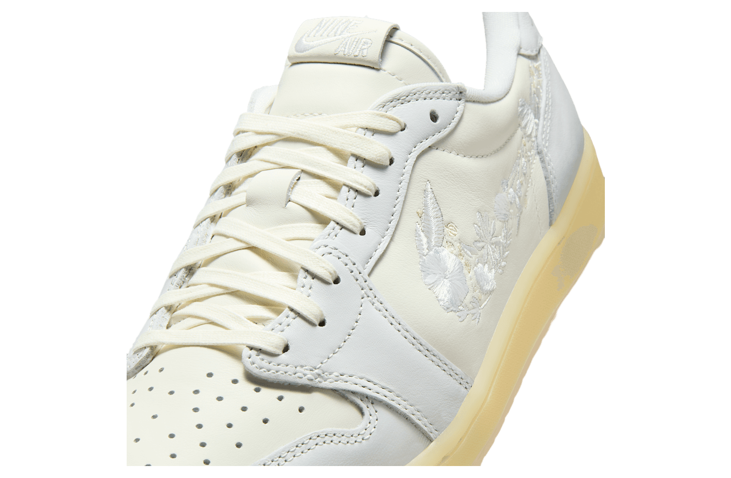 Jordan 1 Retro Low OG 'Rabbit Floral Swoosh'