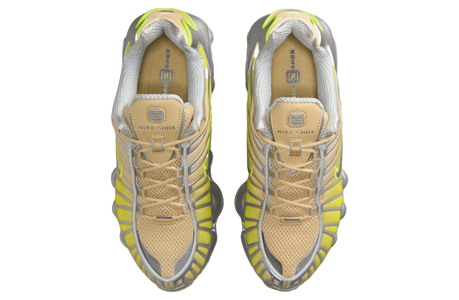 Nike Shox TL Fade 'Team Gold/Metallic Silver/Pure Platinum/Volt'