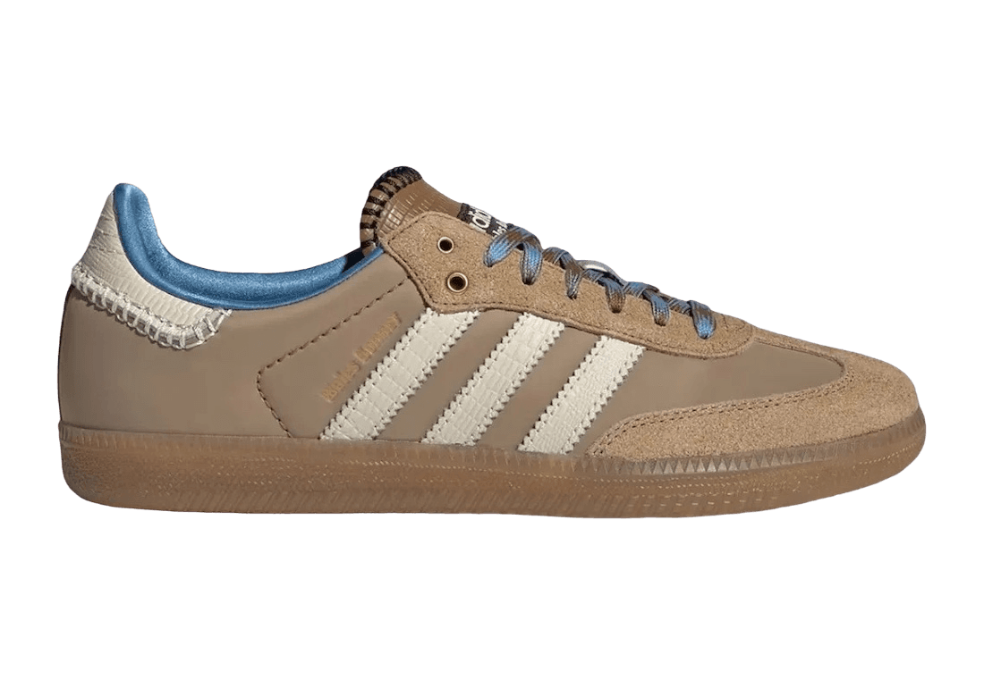 Wales Bonner x Samba Nylon 'Desert White'
