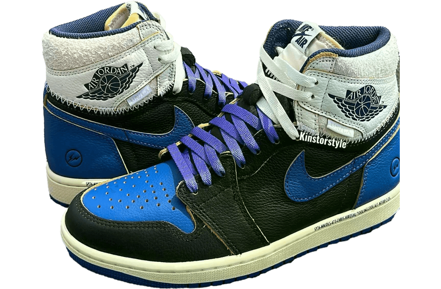Fragment Design x Union LA x Jordan 1 Retro High OG 'Sport Royal'