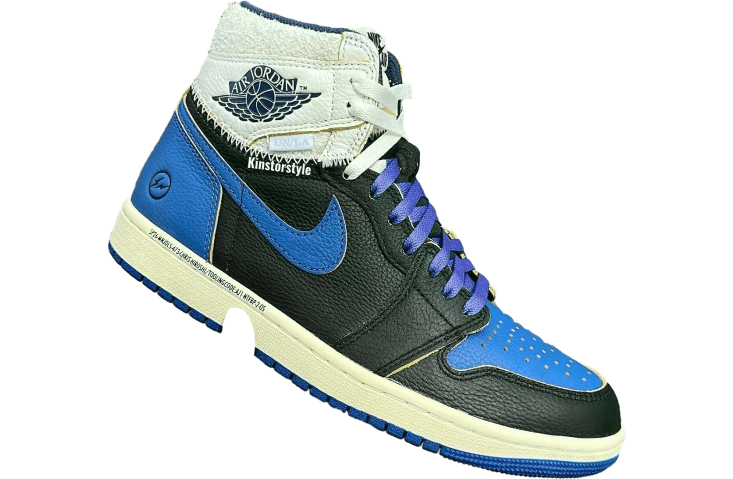 Fragment Design x Union LA x Jordan 1 Retro High OG 'Sport Royal'