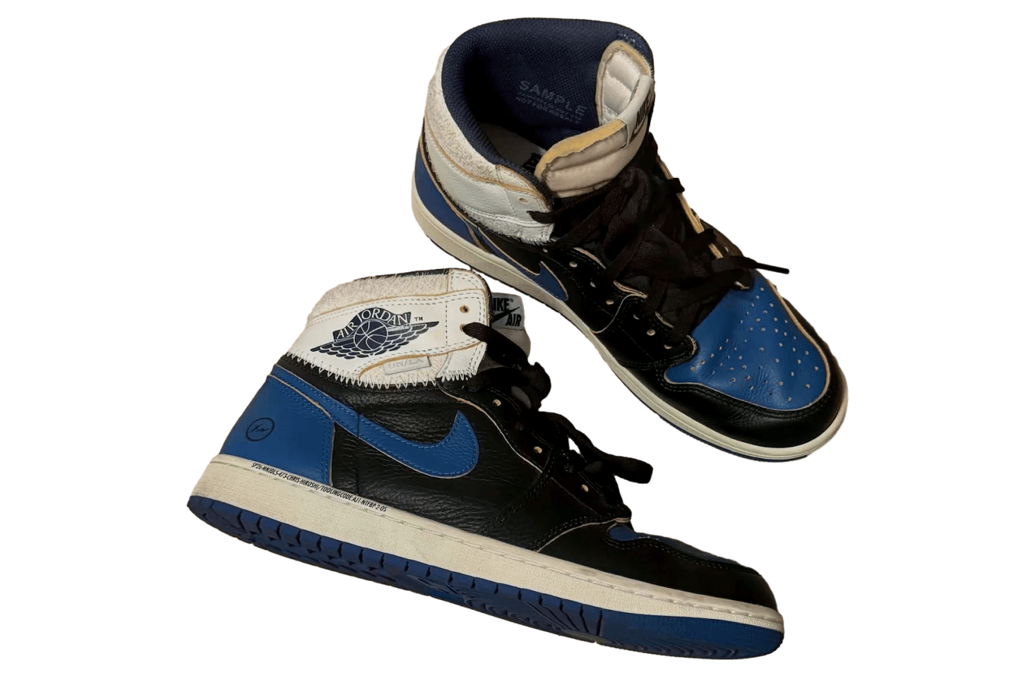 Fragment Design x Union LA x Jordan 1 Retro High OG 'Sport Royal'