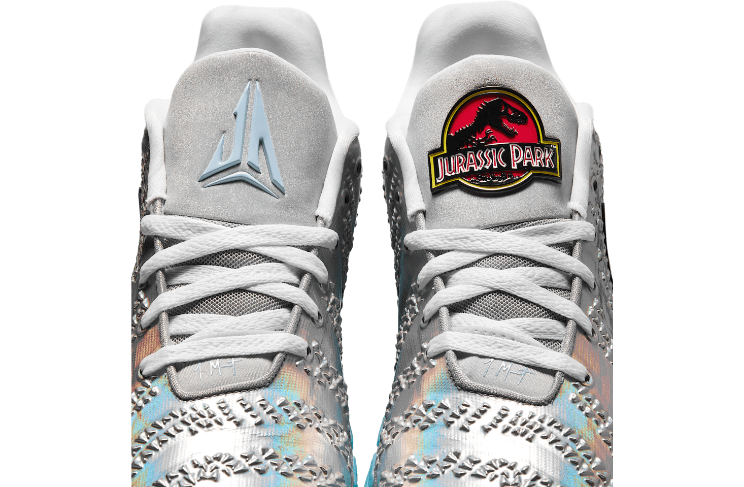 Jurassic Park x Nike Ja 3 'Metallic Silver'