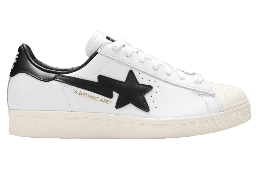 BAPE x Superstar Vintage 'White Black'