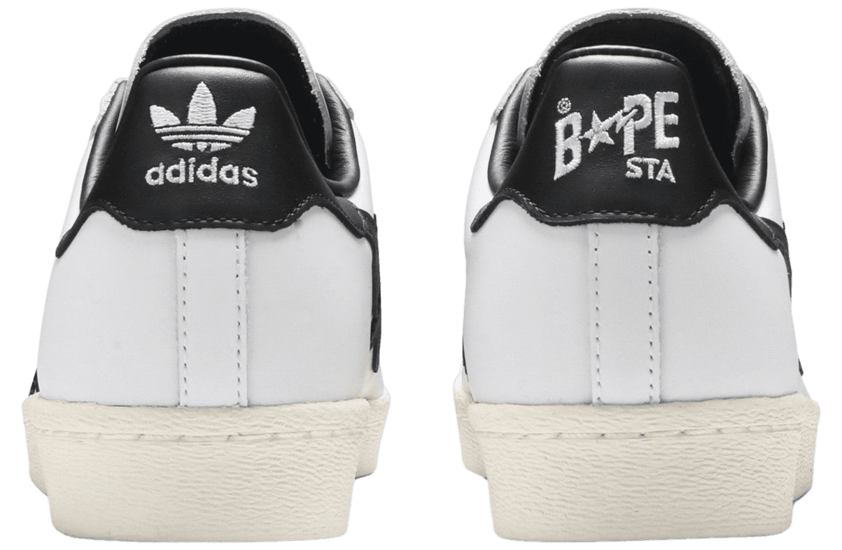 BAPE x Superstar Vintage 'White Black'