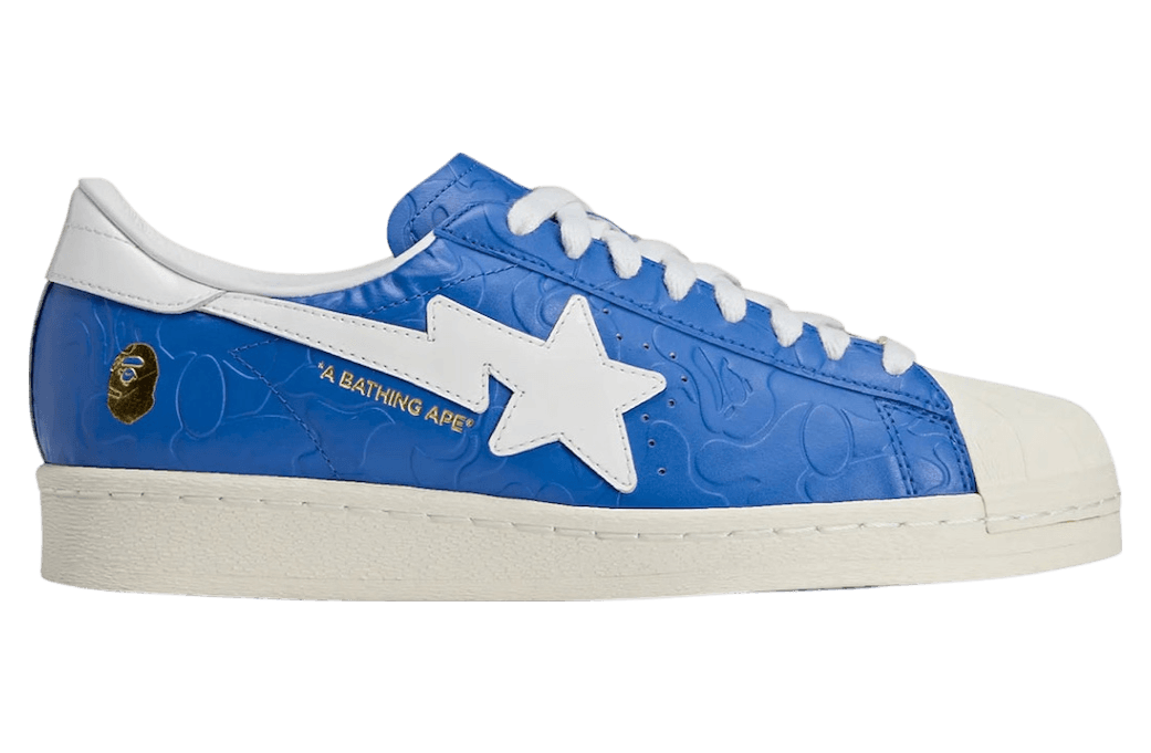 BAPE x Superstar Vintage 'Blue White'