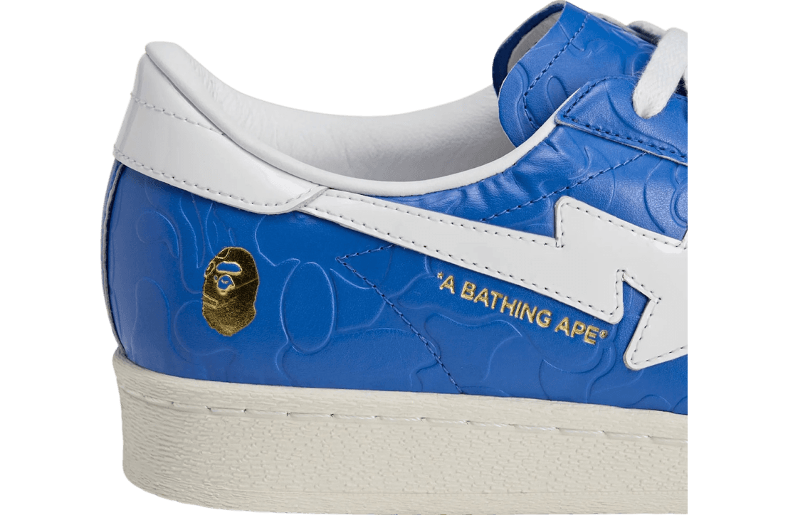 BAPE x Superstar Vintage 'Blue White'