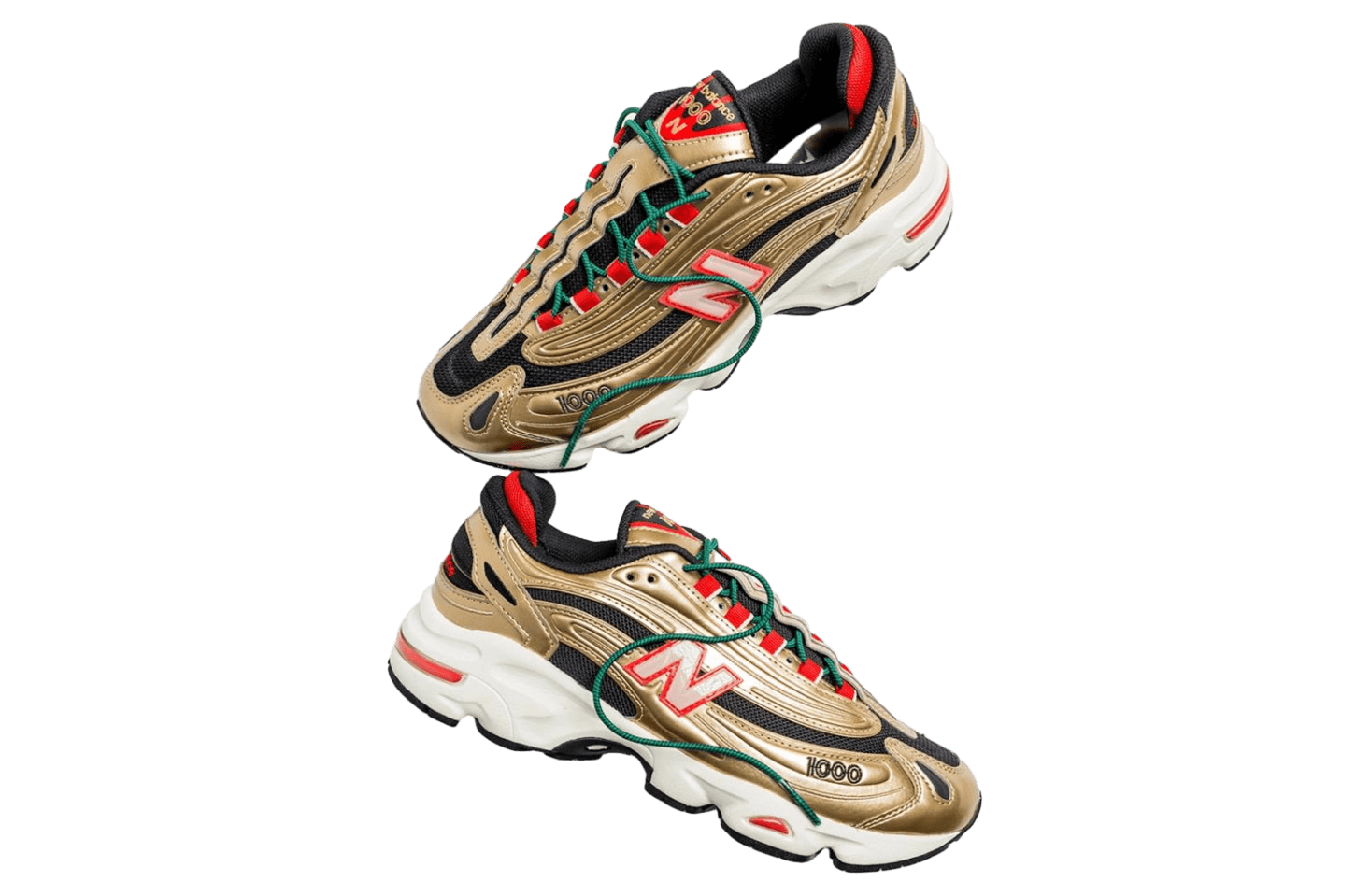 New Balance 1000 'Metallic Gold' Shoe Palace Exclusive