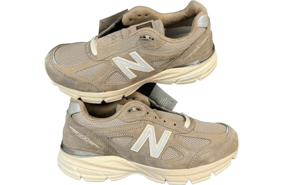 New Balance Kith x 990v4 Made in USA 'Grey Cream'