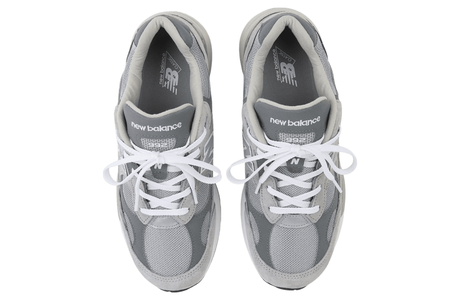 New Balance 992 Made in USA 'Grey Silver Metallic'