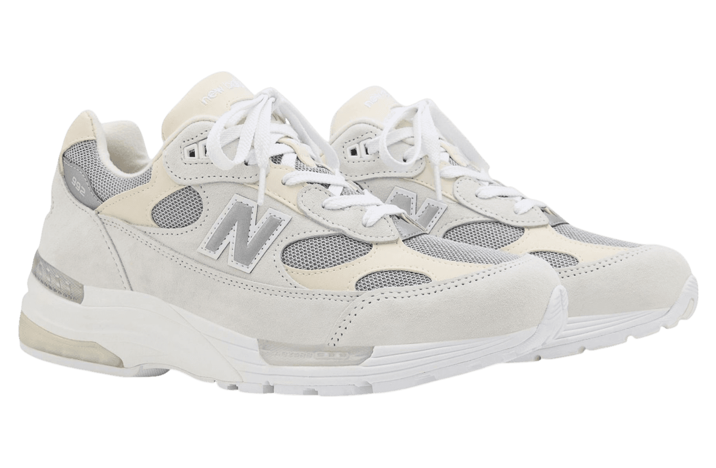 New Balance Men's 992 Made in USA 'White Reflection'