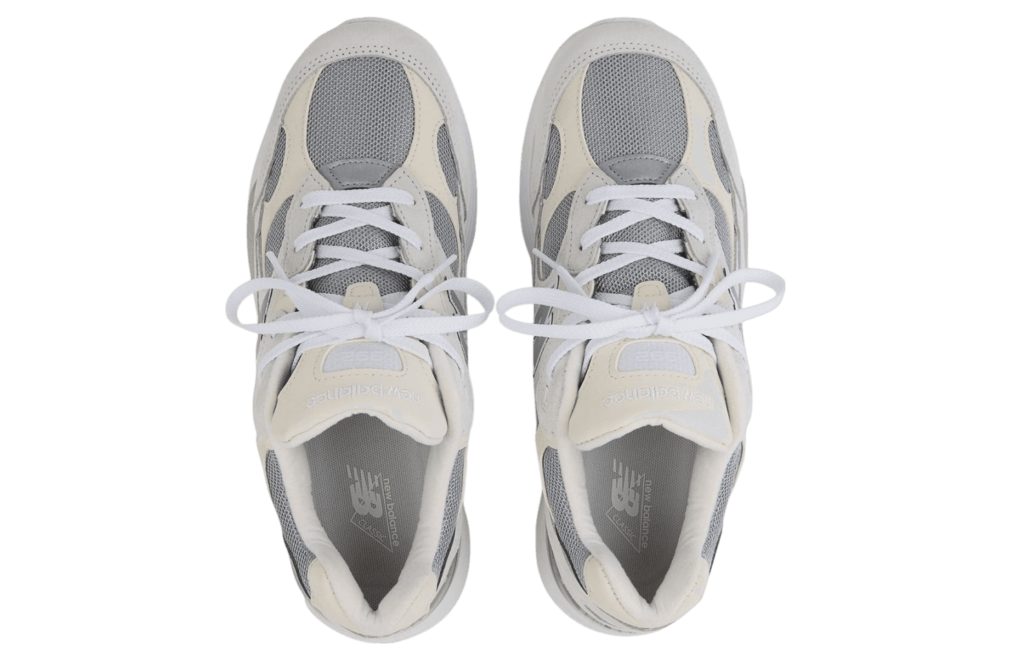 New Balance Men's 992 Made in USA 'White Reflection'