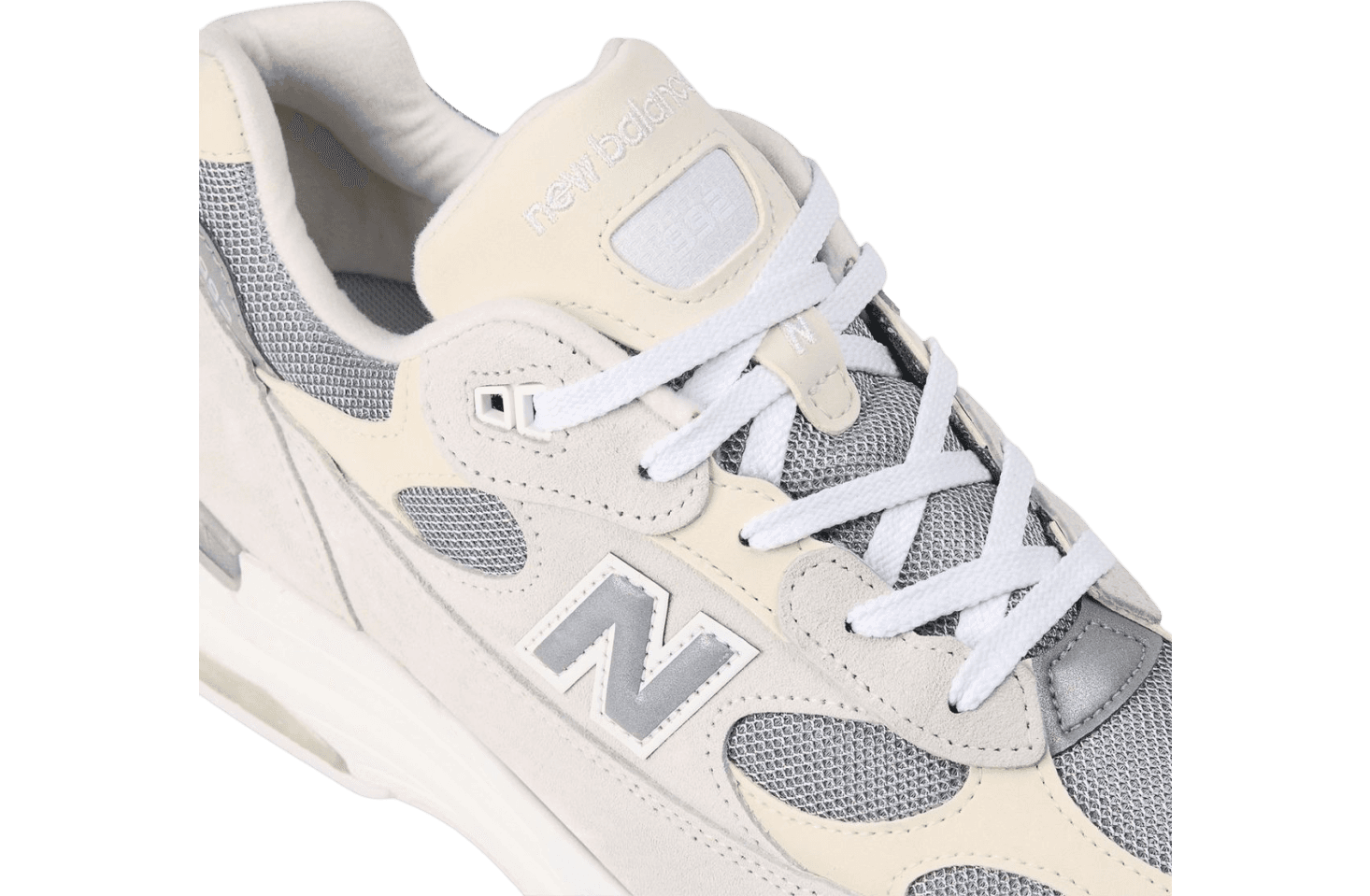 New Balance Men's 992 Made in USA 'White Reflection'