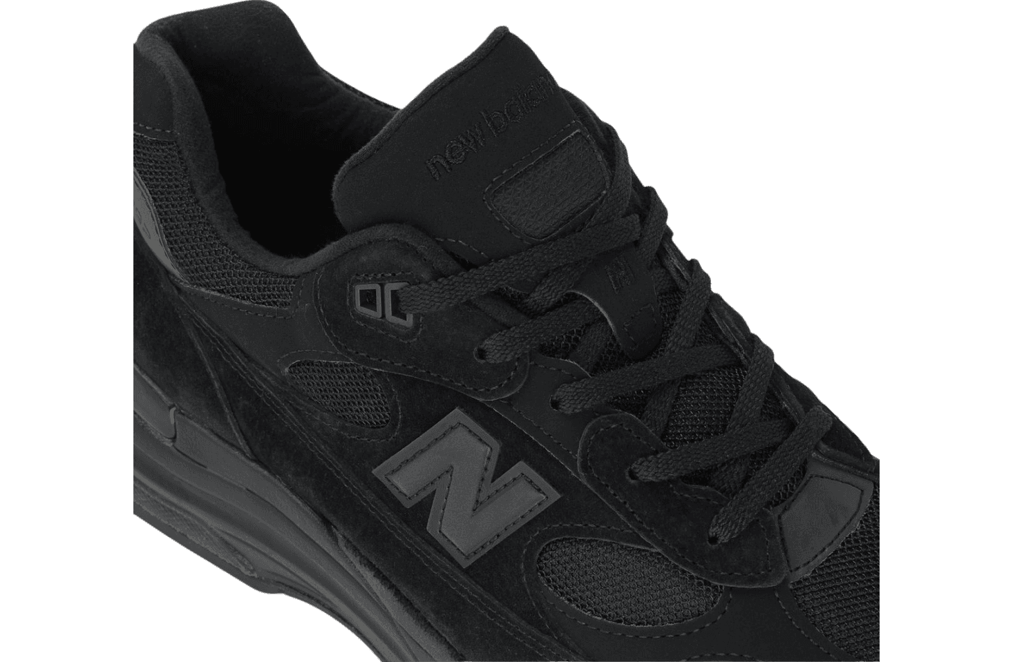 New Balance 992 Made in USA 'Triple Black' 2025