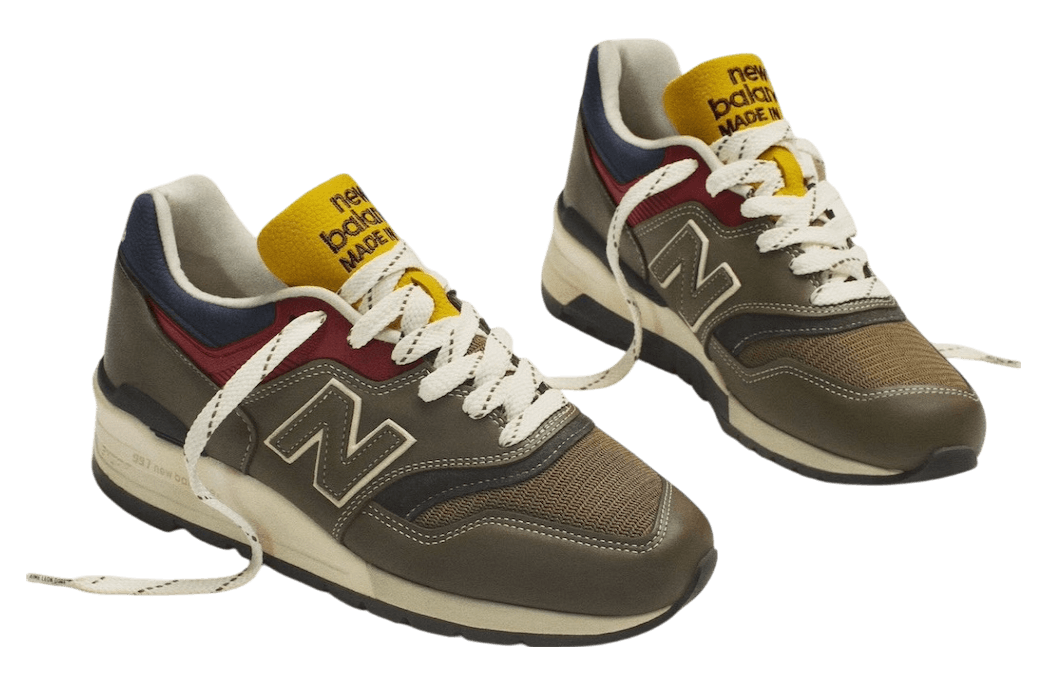 New Balance Aimé Leon Dore x 997 Made in USA 'Dark Moss Angora'