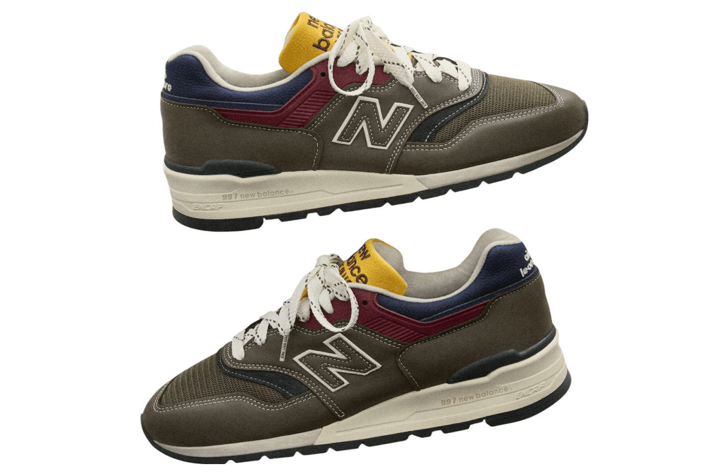 New Balance Aimé Leon Dore x 997 Made in USA 'Dark Moss Angora'