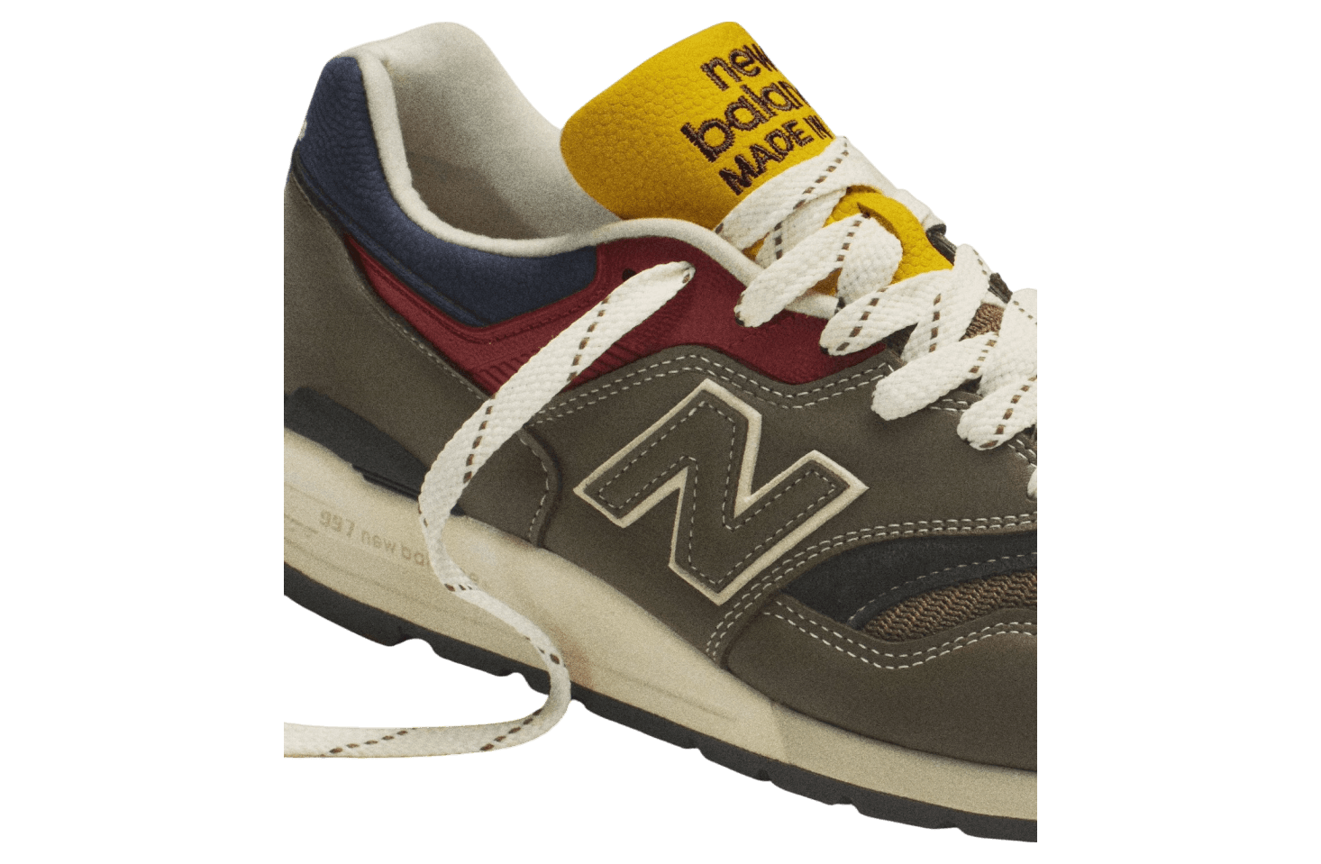 New Balance Aimé Leon Dore x 997 Made in USA 'Dark Moss Angora'
