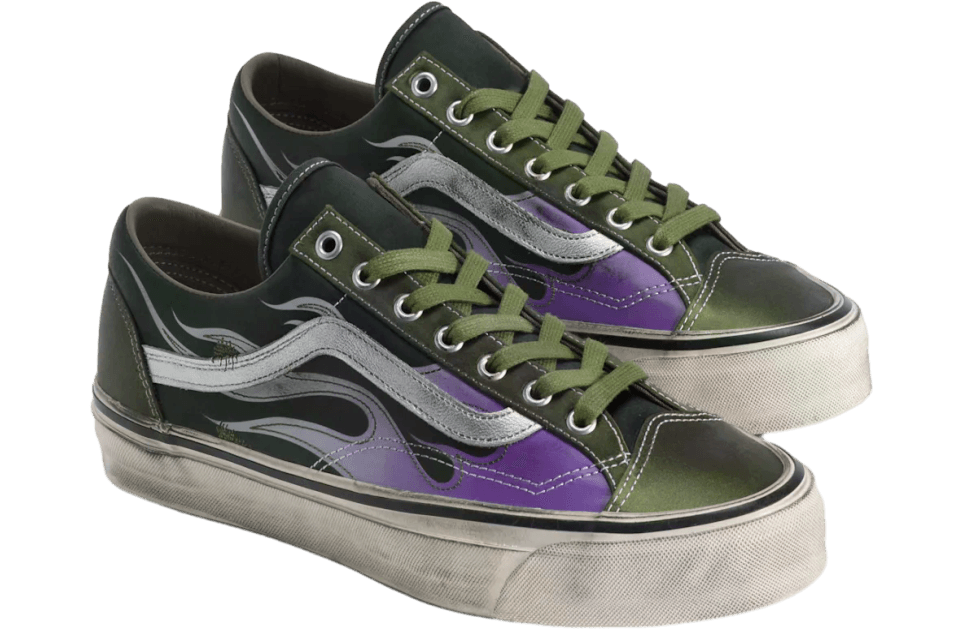 Vans Old Skool LX 'Archive Flame Green Purple'